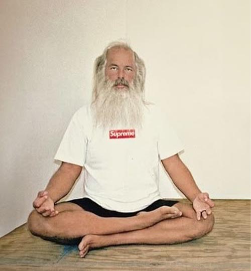 Rick Rubin in Supreme
